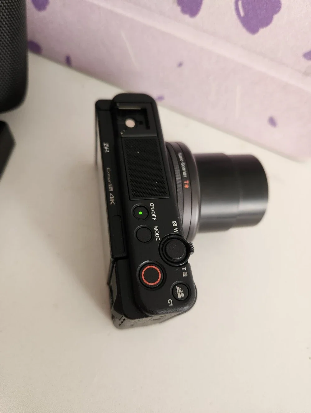 Sony ZV-1 20.1MP Digital Vlogging Camera (Black) Complete Bundle with 3 Battery